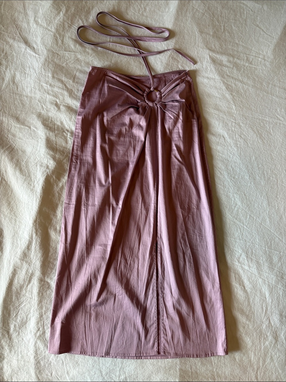 Cult Gia Ring Detail Maxi Skirt with Slit - size XS - Picture 1 of 6